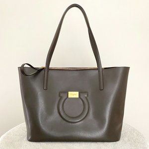Salvatore Ferragamo Gancini Tote Bag